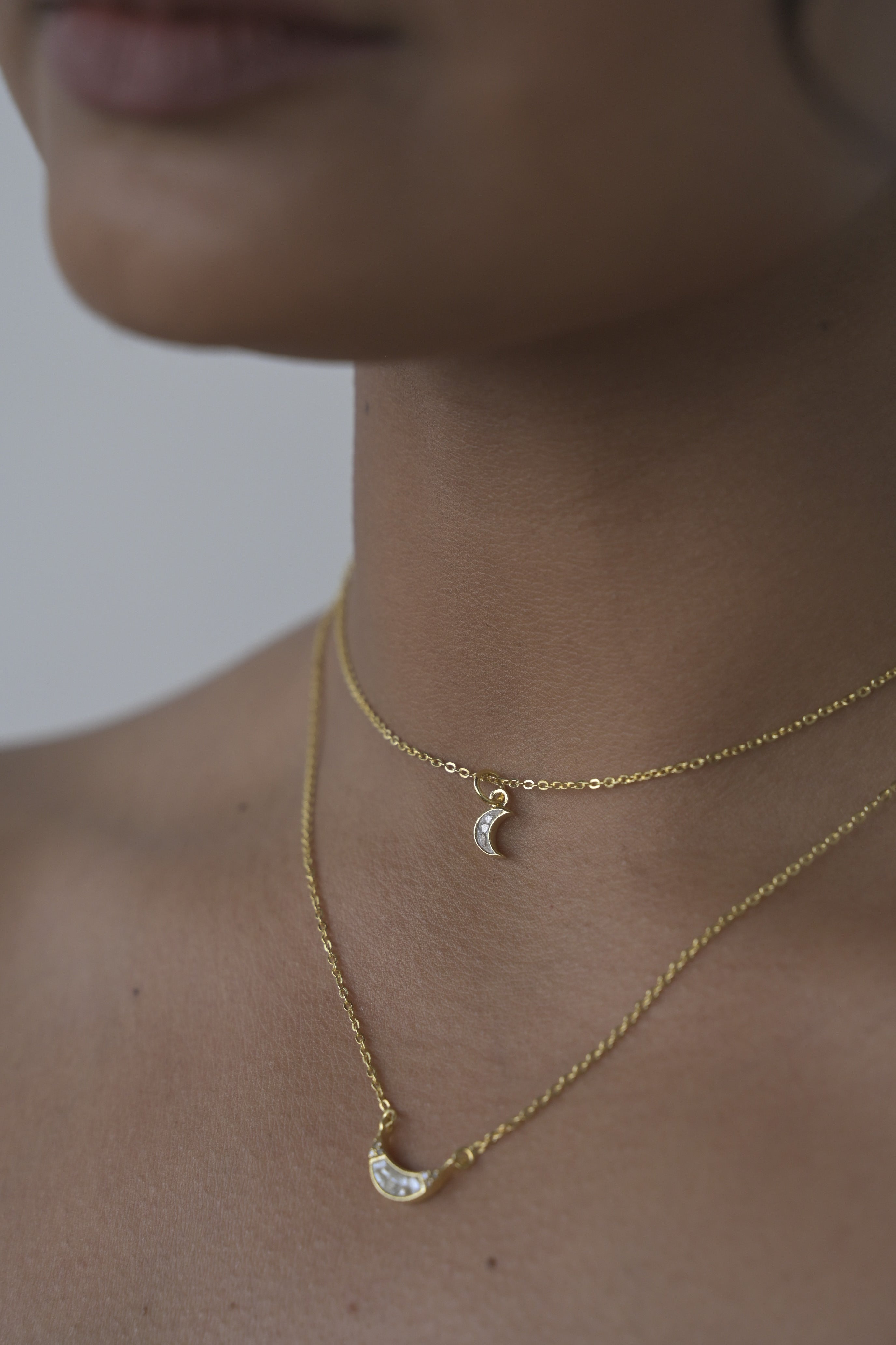 Neoma Gold Vermeil Pendant  Necklace