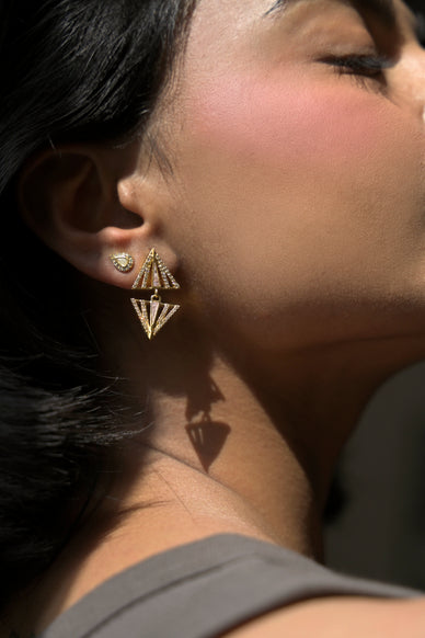 Rahisi Gold Vermeil Mini Earrings