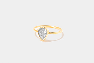 Raw Uncut Gold Vermeil Ring