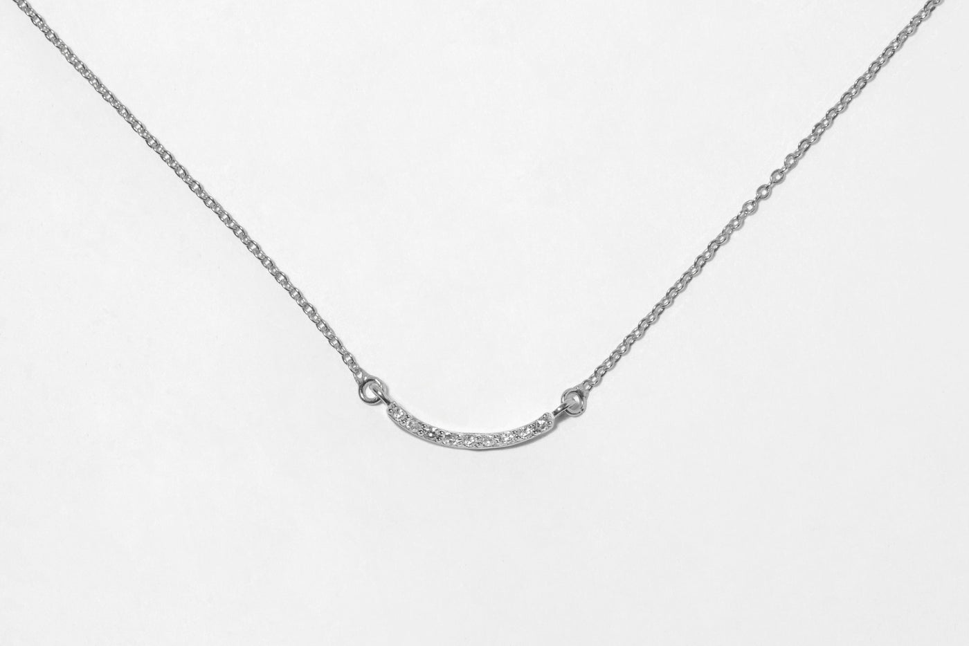 Lola Oxidized Silver Pendant Necklace