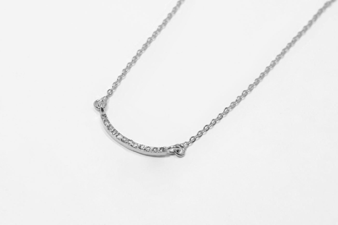 Lola Oxidized Silver Pendant Necklace
