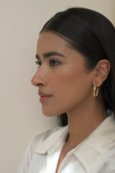 Aubrey Small Gold Vermeil Hoop Earrings