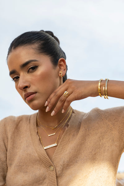 Rosera Gold Vermeil Pendant Necklace