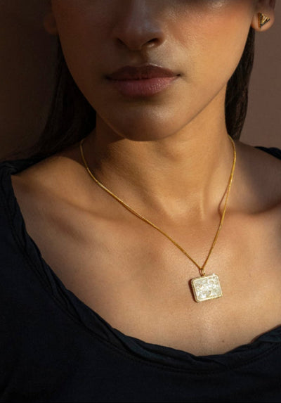 Alba Gold Vermeil Pendant Necklace