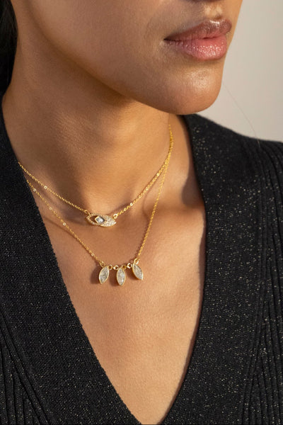 Yara Gold Vermeil Pendant Necklace