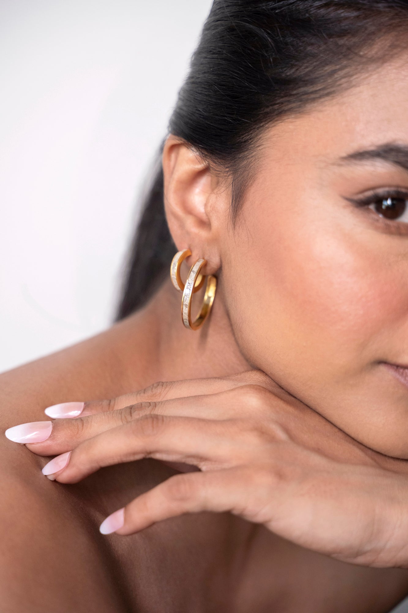 Hapur Small Gold Vermeil Hoops Earrings