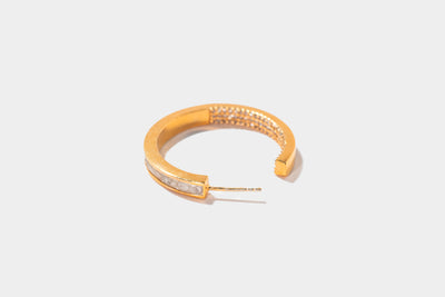 Aubrey Small Gold Vermeil Hoop Earrings