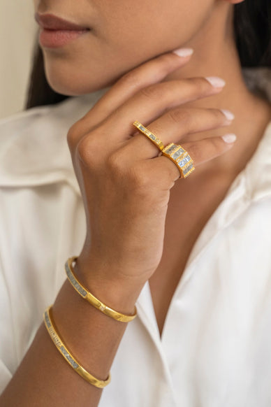 Ajmer Gold Vermeil Ring