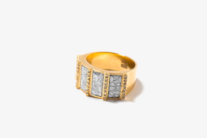 Ajmer Gold Vermeil Ring