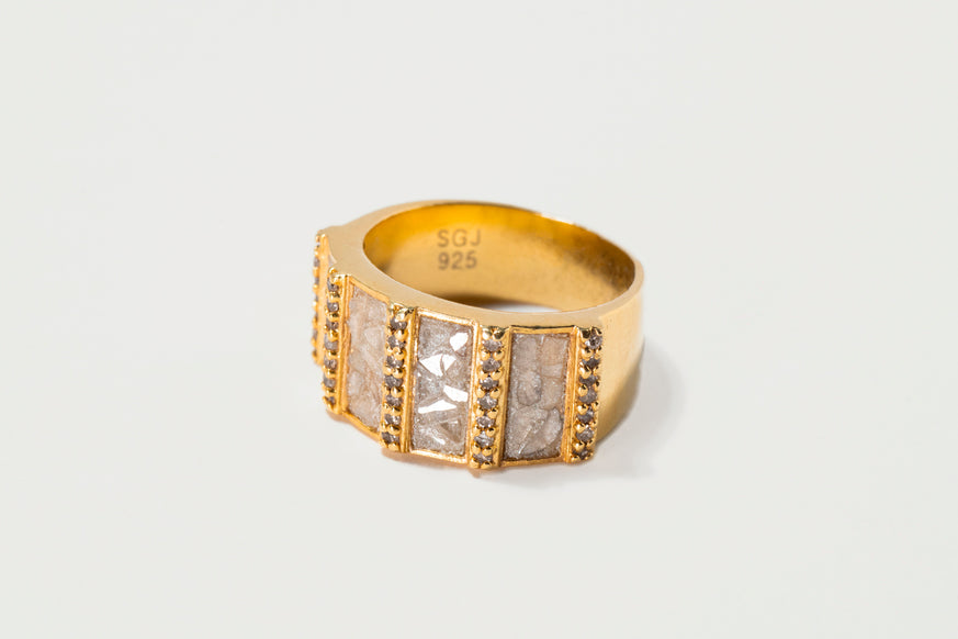 Ajmer Gold Vermeil Ring