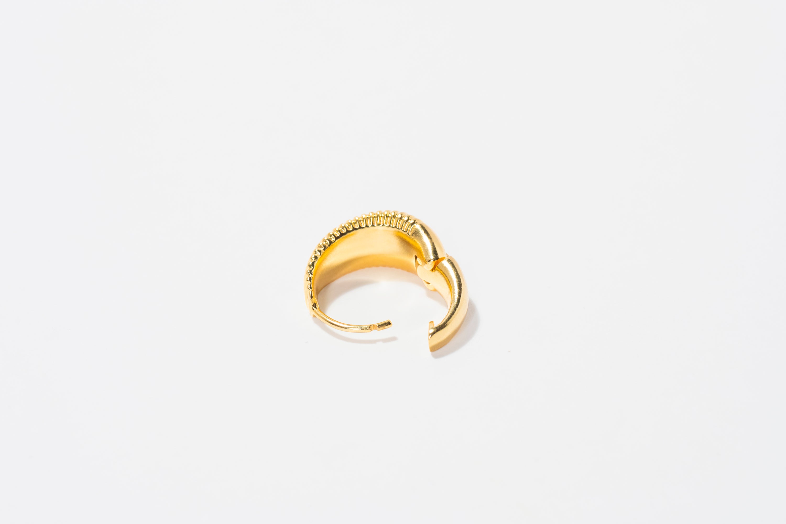Alois Ridge Gold Vermeil Hoop Earrings
