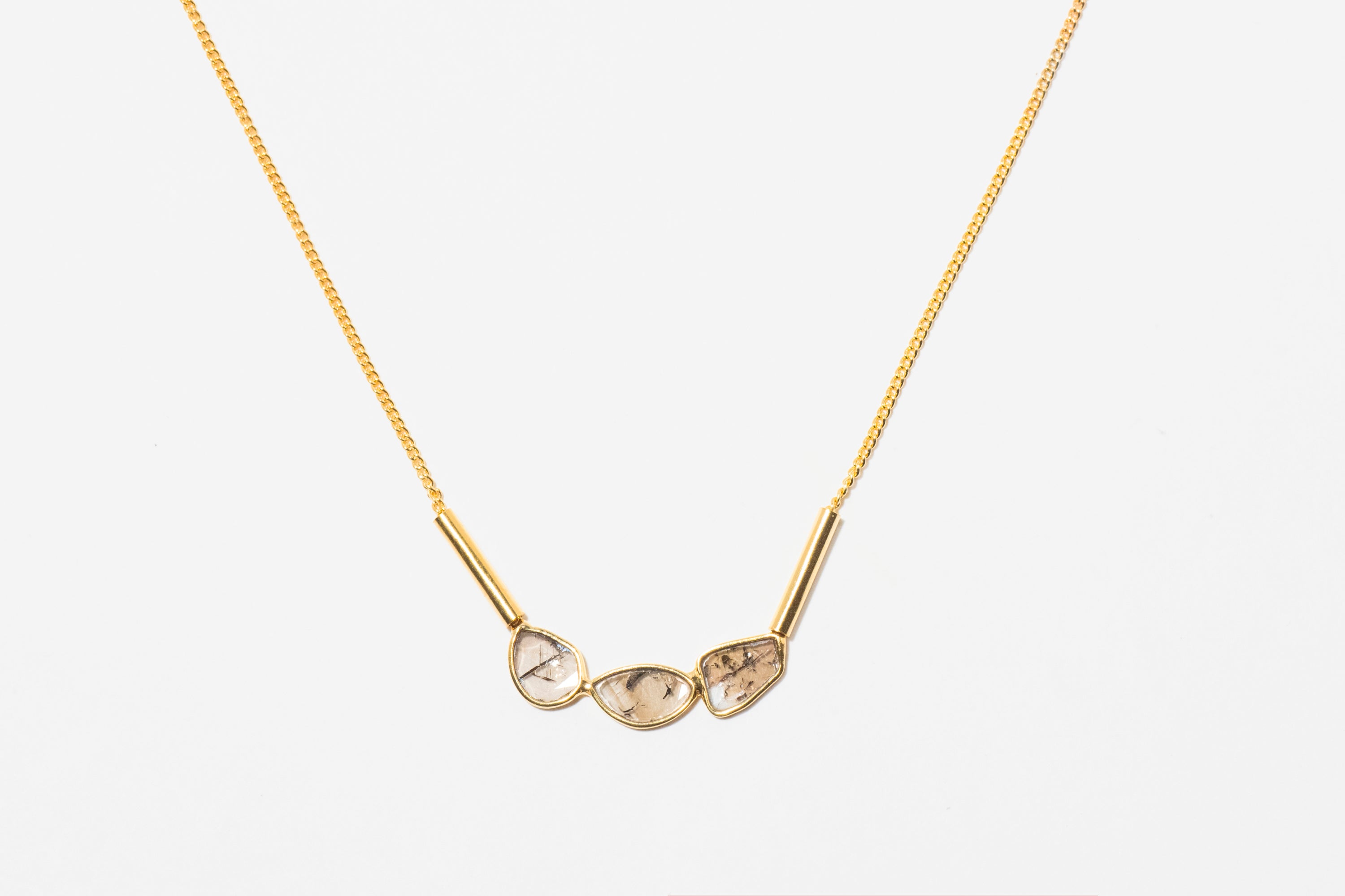 Anshoo Gold Vermeil Pendant Necklace