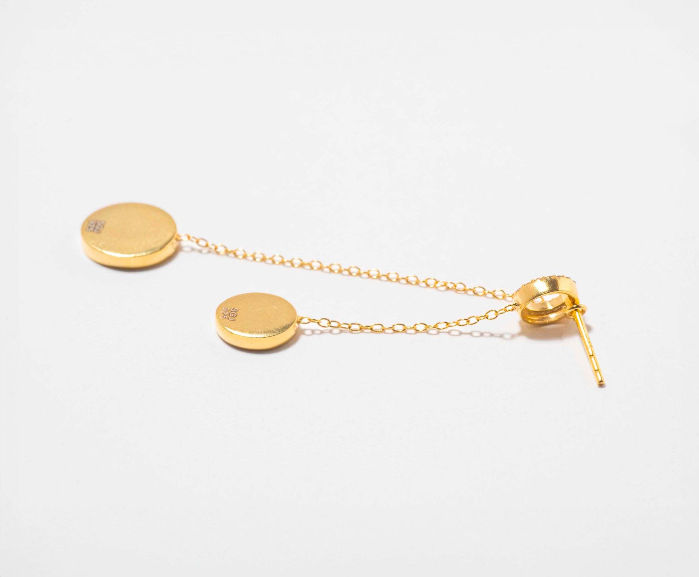 Arata Gold Vermeil Slider Earrings