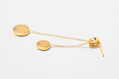 Arata Gold Vermeil Slider Earrings