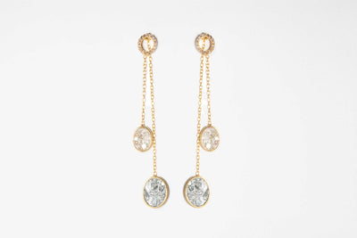 Arata Gold Vermeil Slider Earrings
