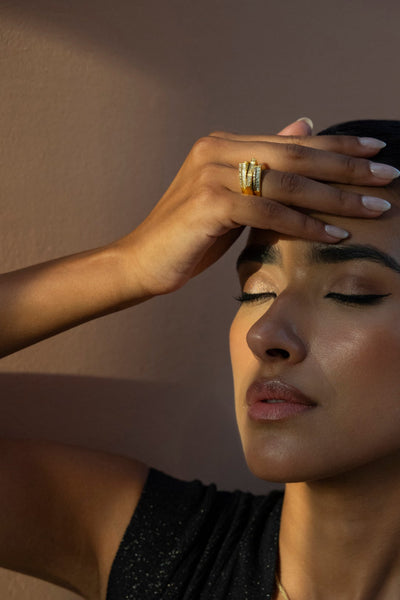 Arsha Gold Vermeil Ring