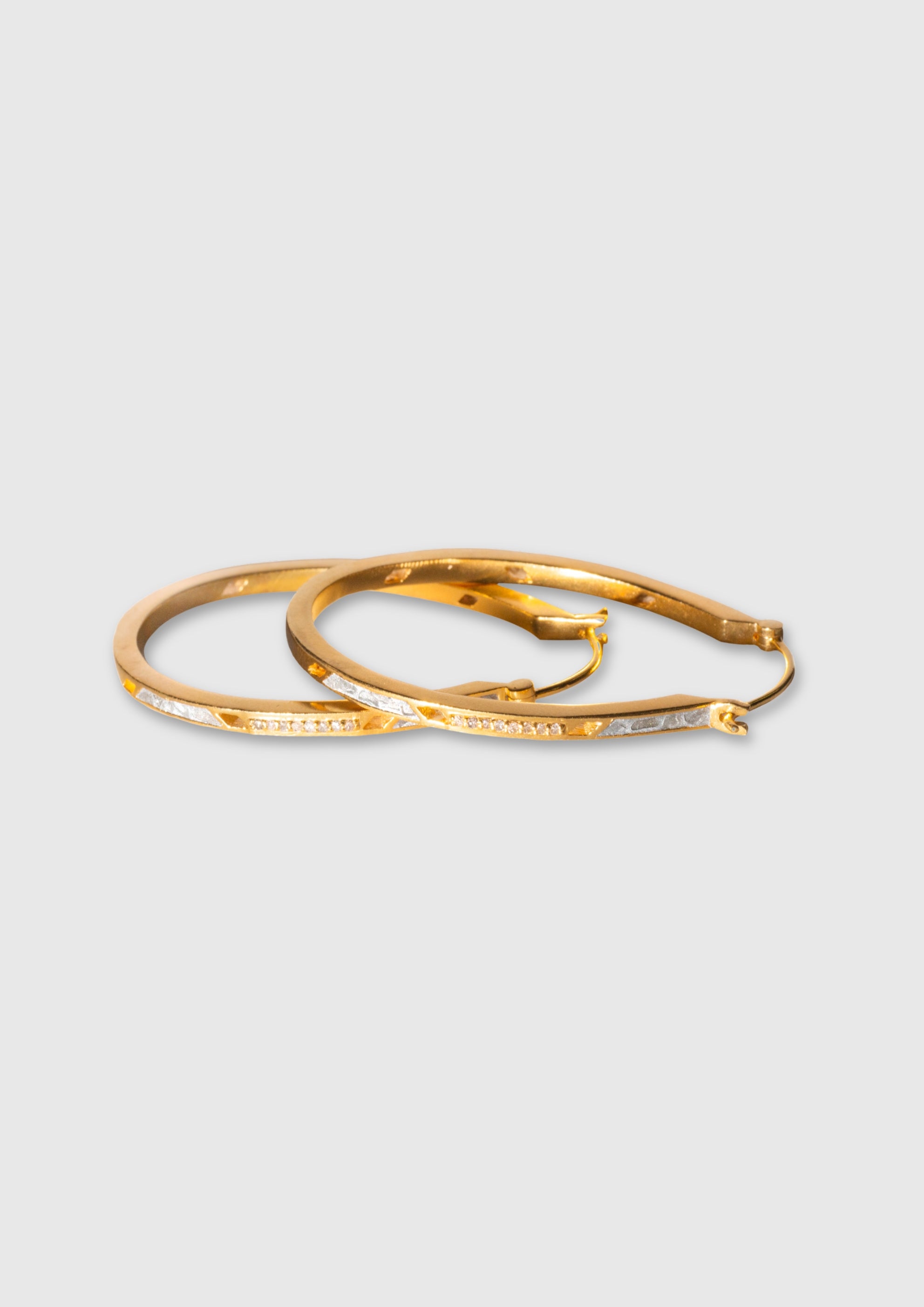 Asan Gold Vermeil Hoop Earrings
