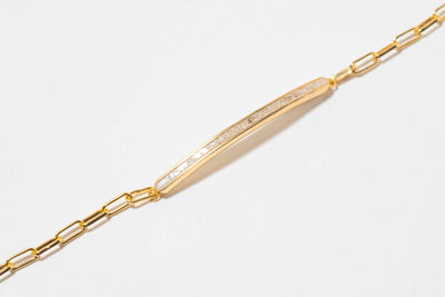 Ausra  Gold Vermeil Bangle Bracelet