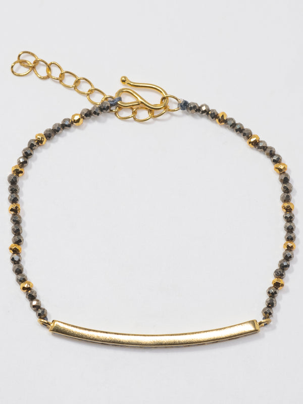 Ausra Gold Vermeil Beaded Bracelet