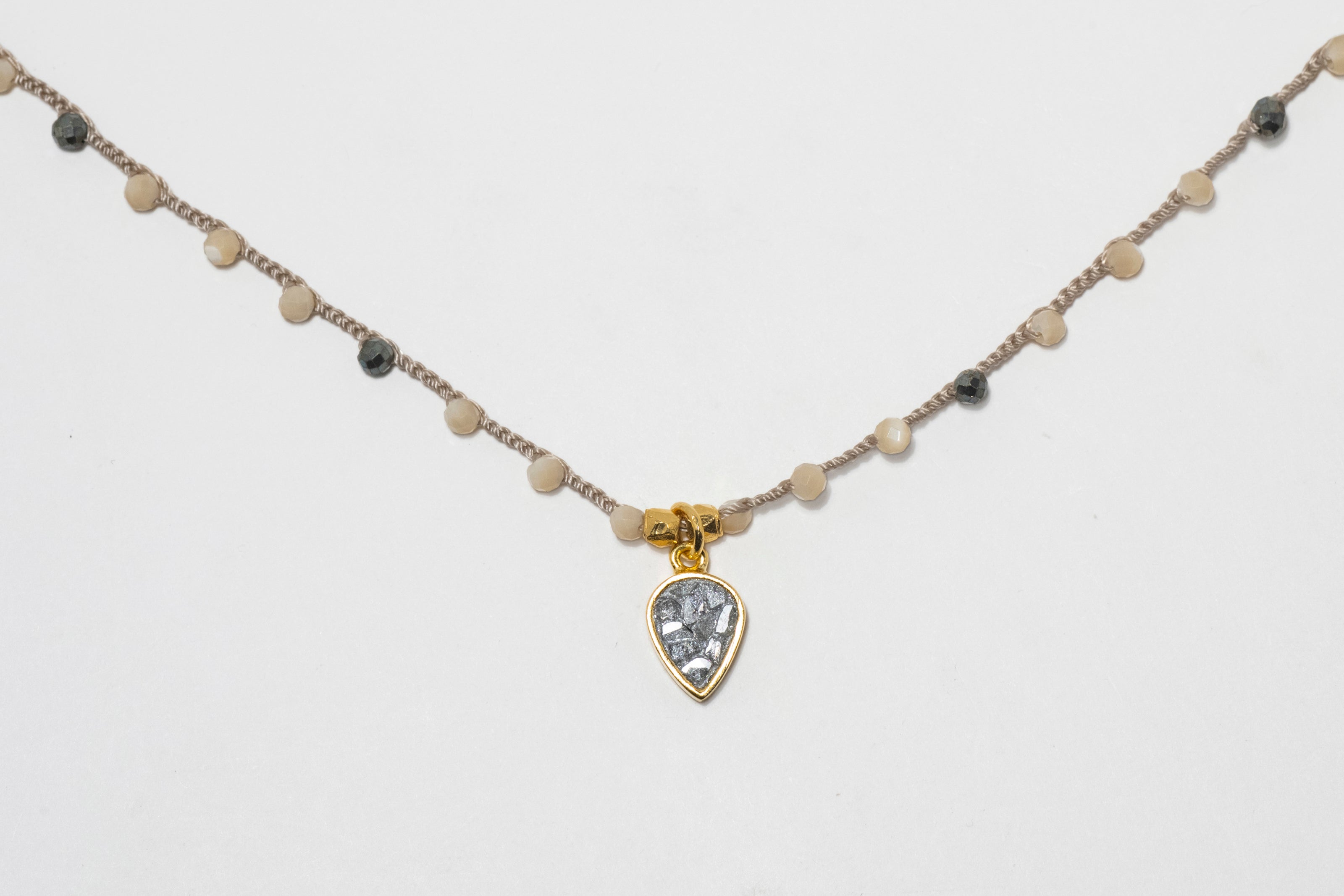 Barrow Gold Vermeil Beaded Necklace