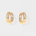 Beeja Gold Vermeil Double Hoop Earrings