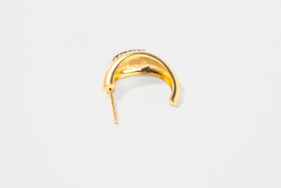 Beeja Gold Vermeil Hoop Earrings