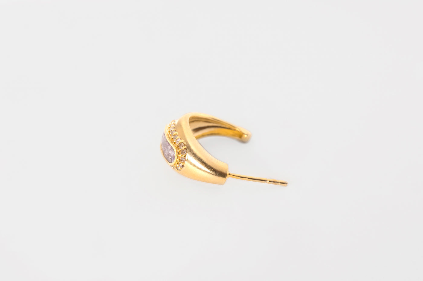 Beeja Gold Vermeil Hoop Earrings