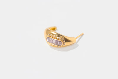 Beeja Gold Vermeil Hoop Earrings