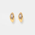 Beeja Gold Vermeil Hoop Earrings