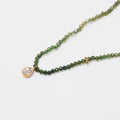Cassia Drop Beaded Gold Vermeil Necklace