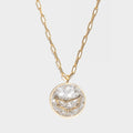 Capricorn Gold Vermeil Pendant Necklace