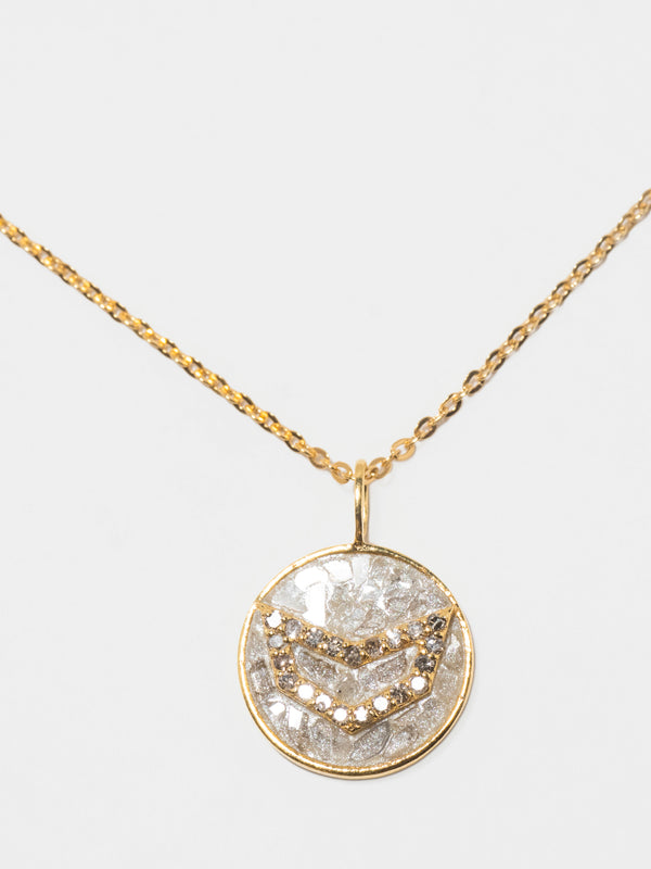 Mini Capricorn Gold Vermeil  Pendant Necklace