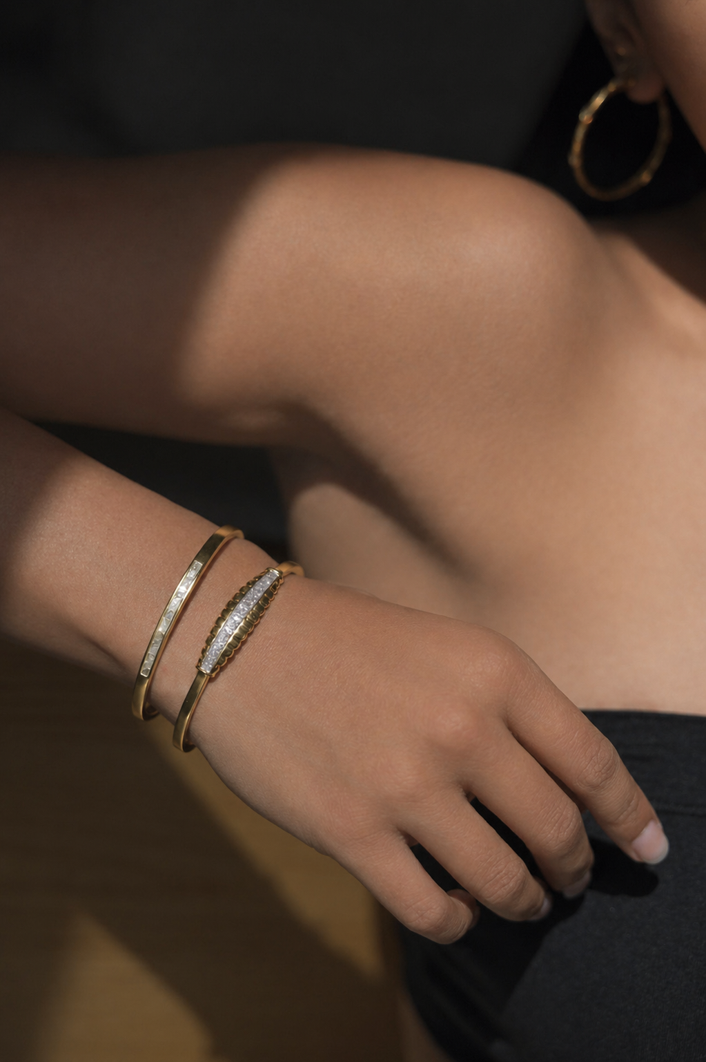 Alois Ridge Gold Vermeil Bangle
