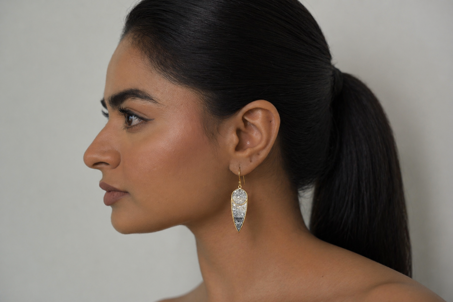 Amser Gold Vermeil Earrings