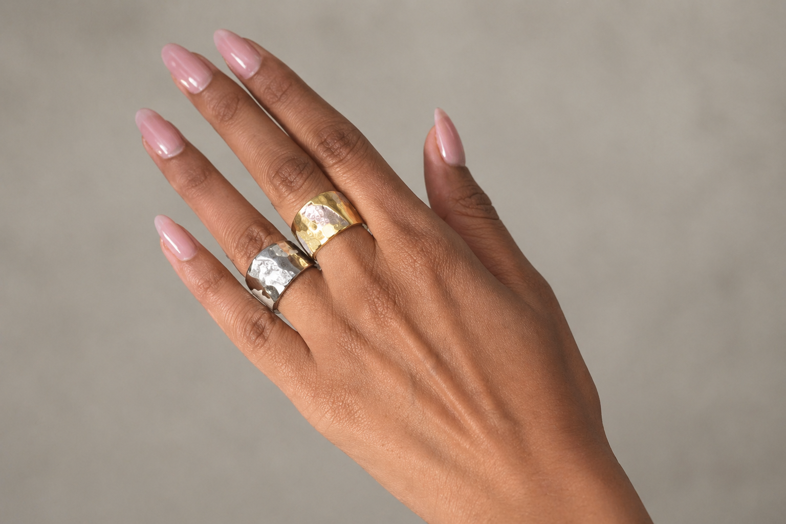 Krish Oxidized Silver Ring