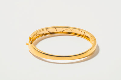 Chava Gold Vermeil Bangle Bracelet