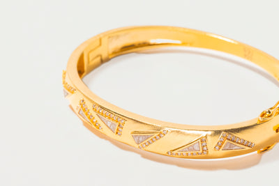 Chava Gold Vermeil Bangle Bracelet