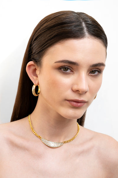 Chava Gold Vermeil Hoop Earrings
