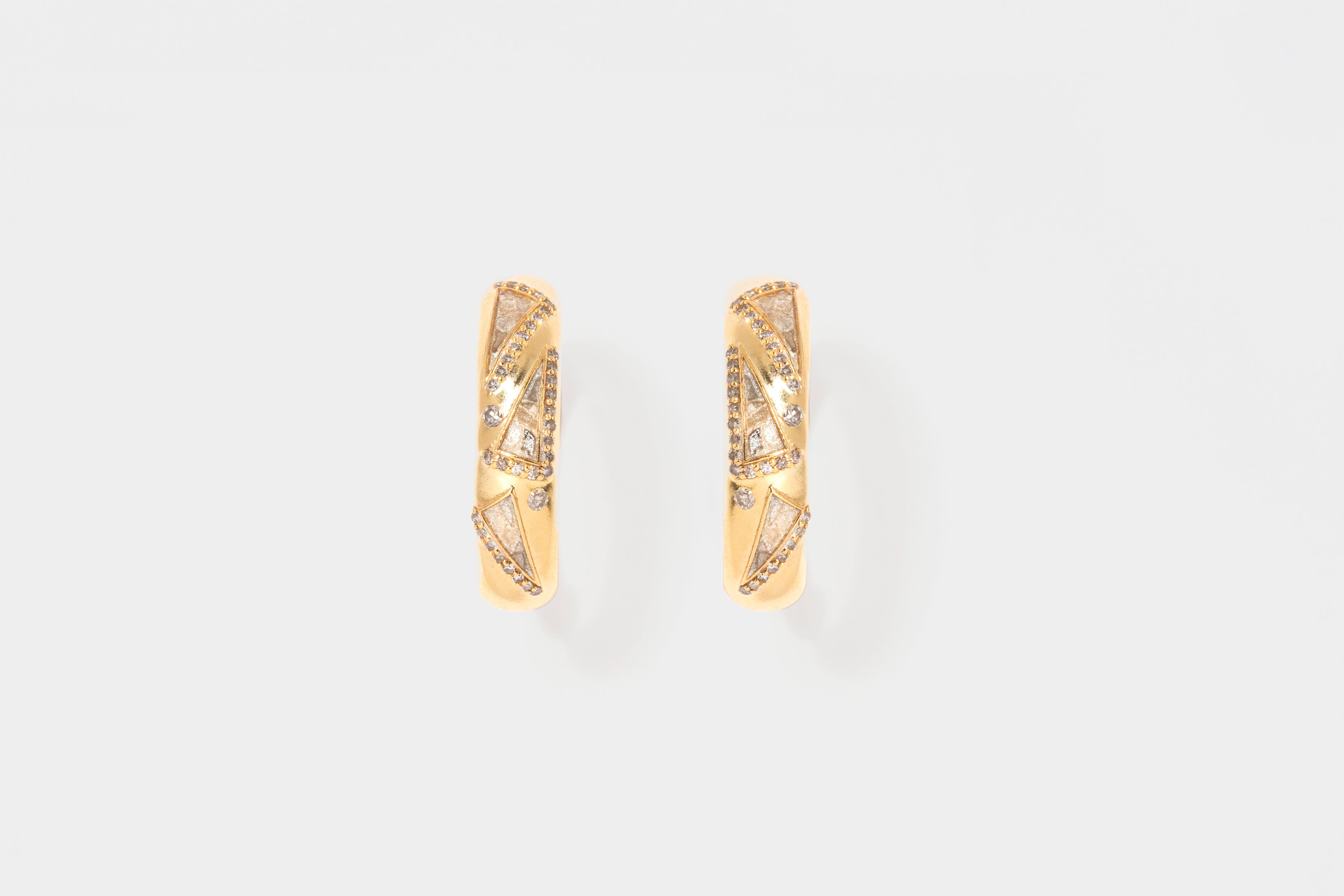 Chava Gold Vermeil Hoop Earrings