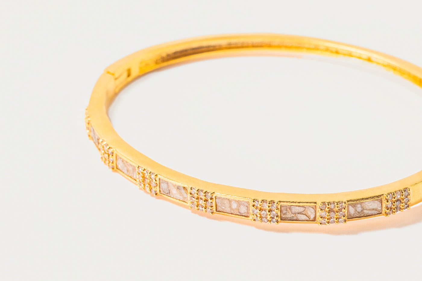 Chotz Gold Vermeil Bangle Bracelet