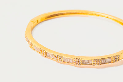 Chotz Gold Vermeil Bangle Bracelet