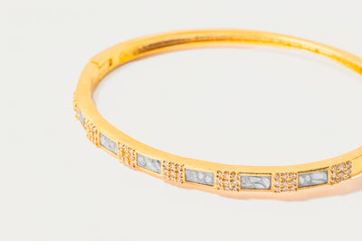 Chotz Gold Vermeil Bangle Bracelet