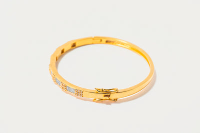 Chotz Gold Vermeil Bangle Bracelet