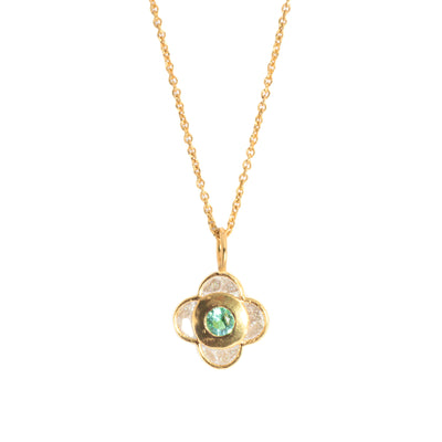 Vermeil Clover Charm Gold Vermeil