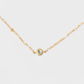 Dagny Round  Beaded Gold Vermeil Necklace