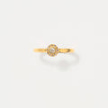 Dagny Round Gold Vermeil Ring