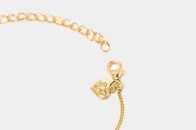 Dagny Round Gold Vermeil Station Necklace