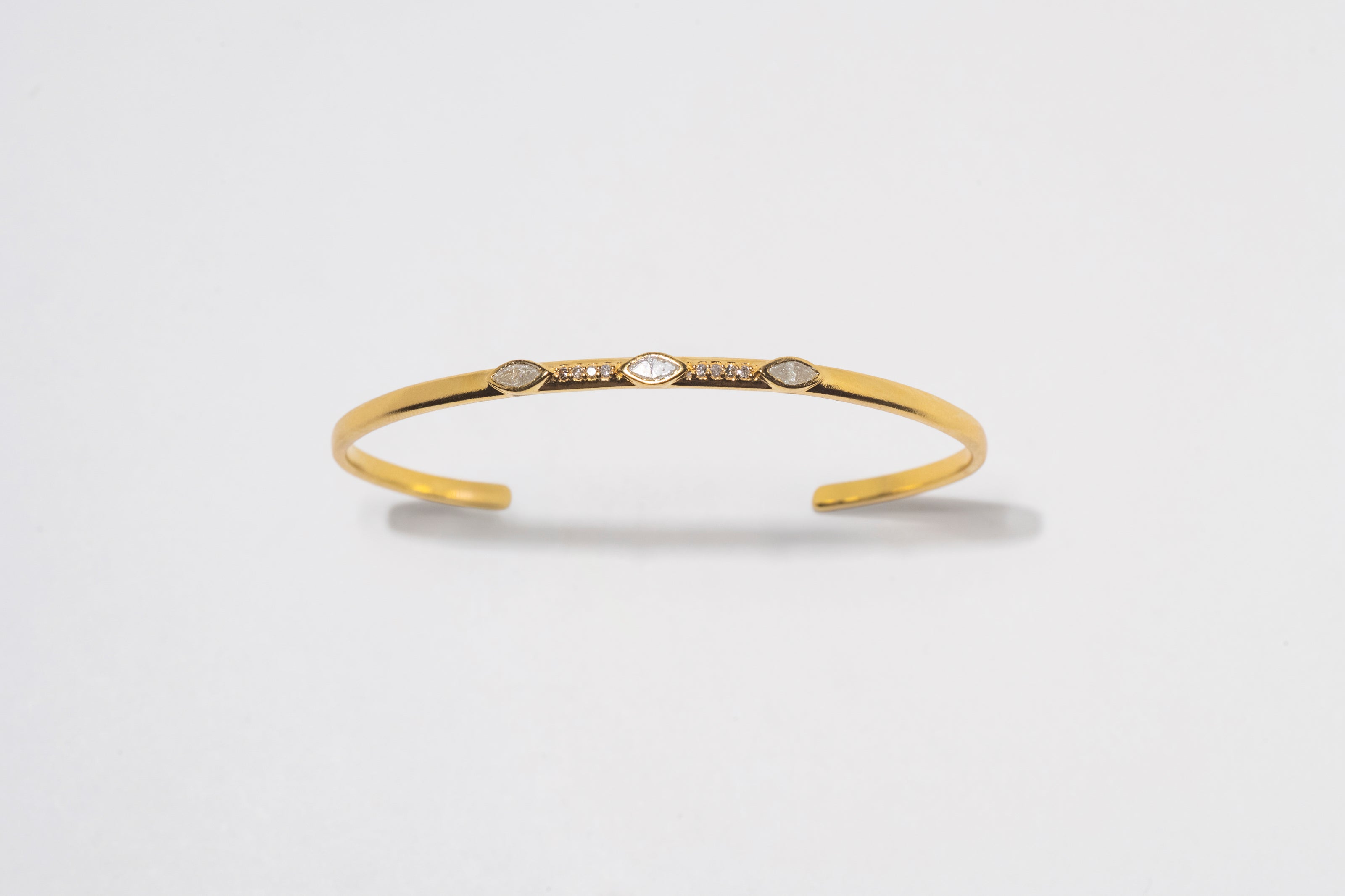 Ekim Marquee Gold Vermeil Cuff