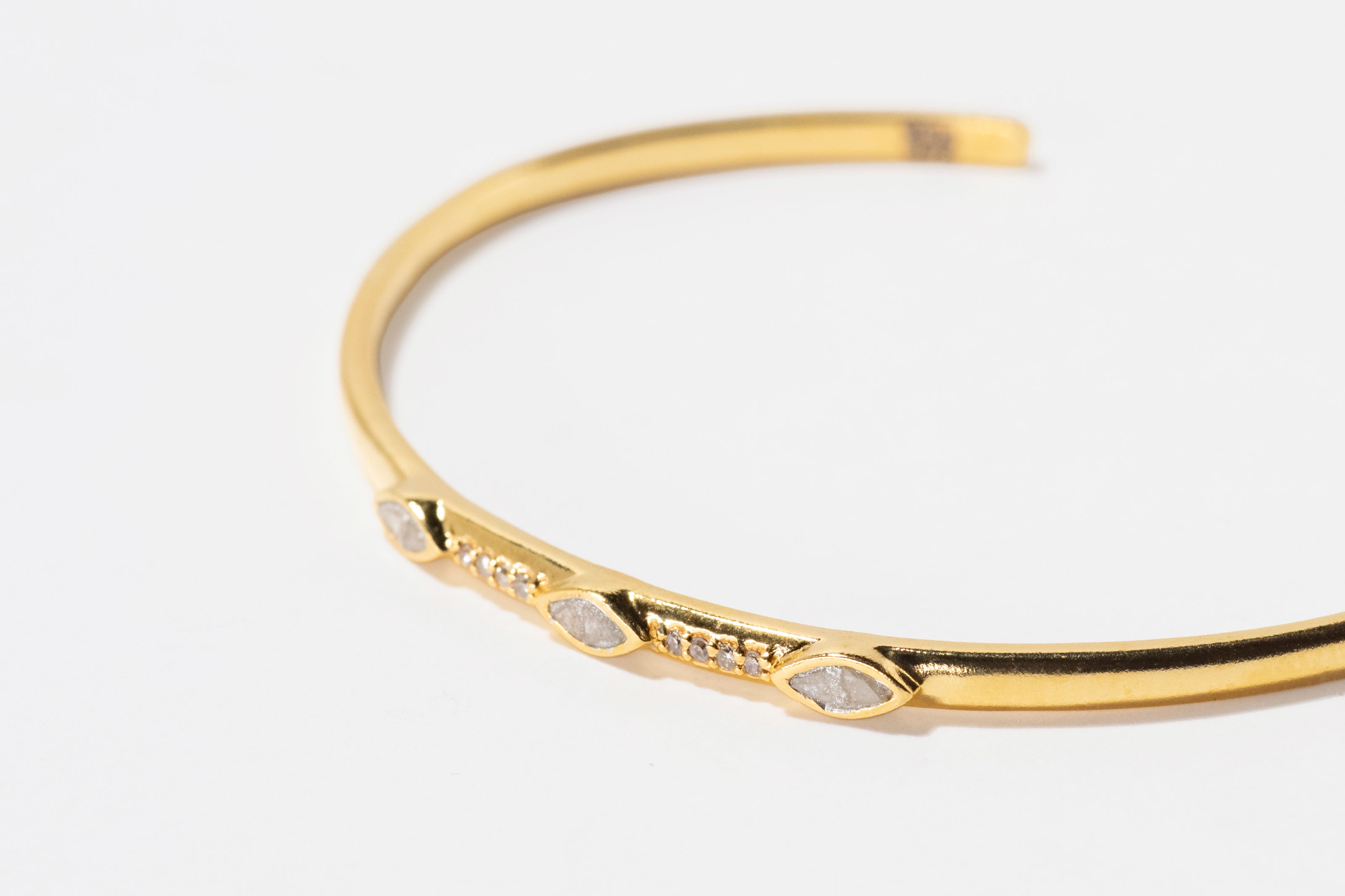 Ekim Marquee Gold Vermeil Cuff