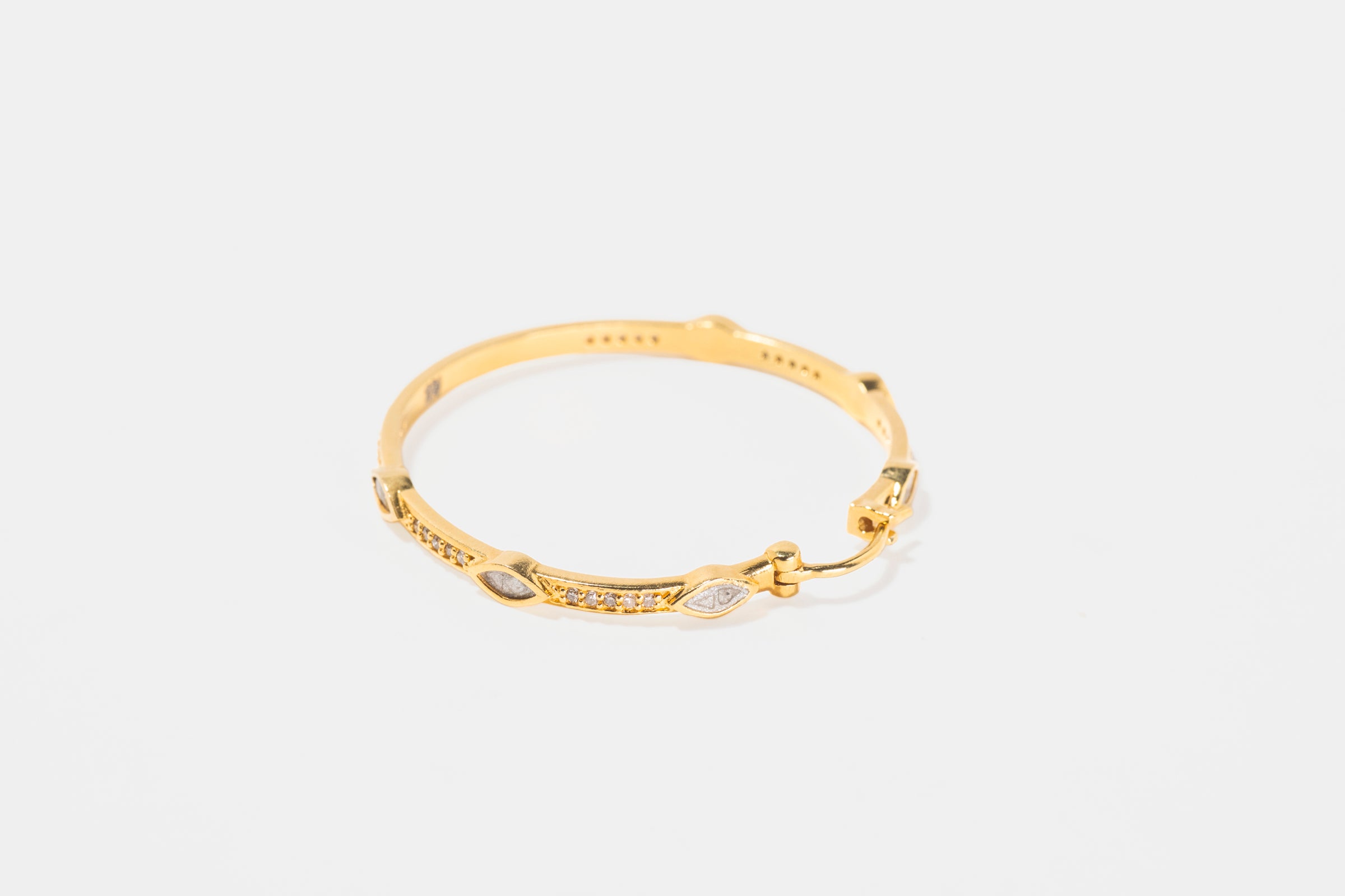 Ekim Marquee Gold Vermeil Hoops